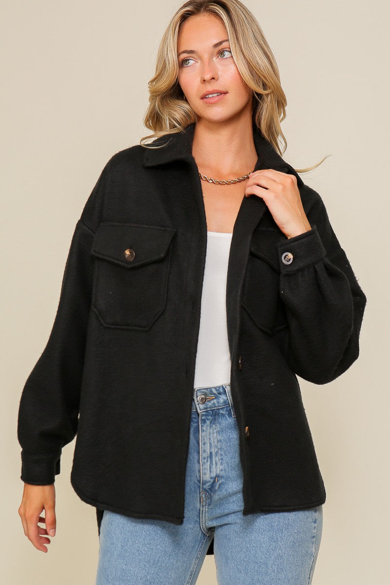 Back in Black Shacket