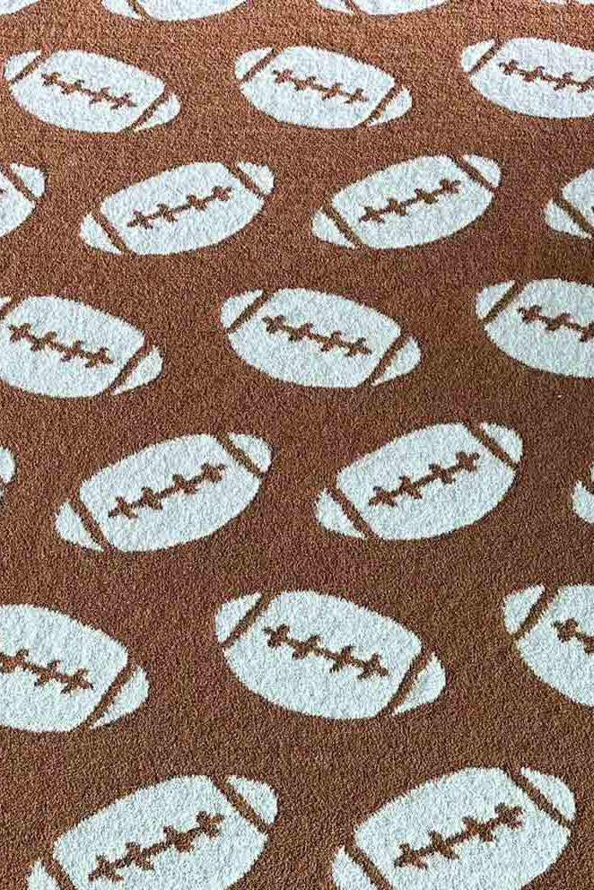 Comfort Luxe Football Blanket