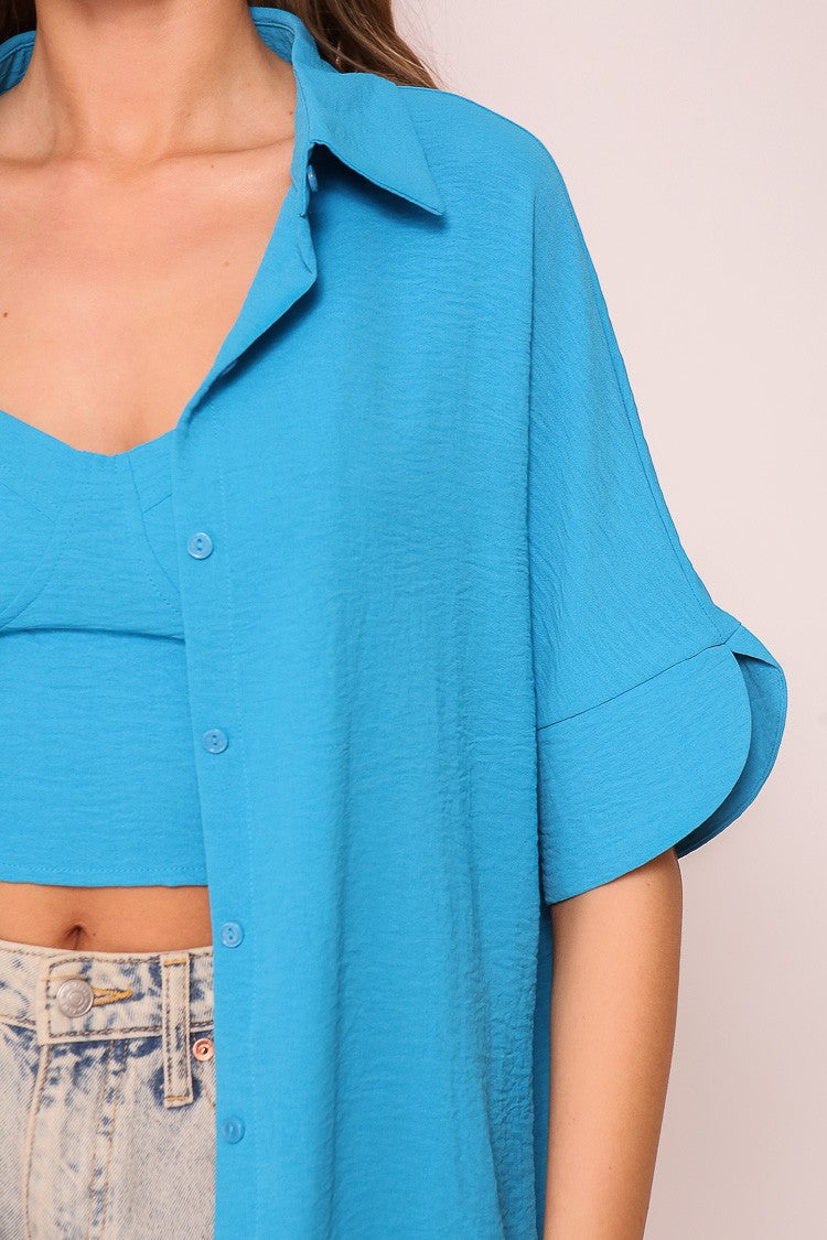 Brooklyn Airflow Button Down Top