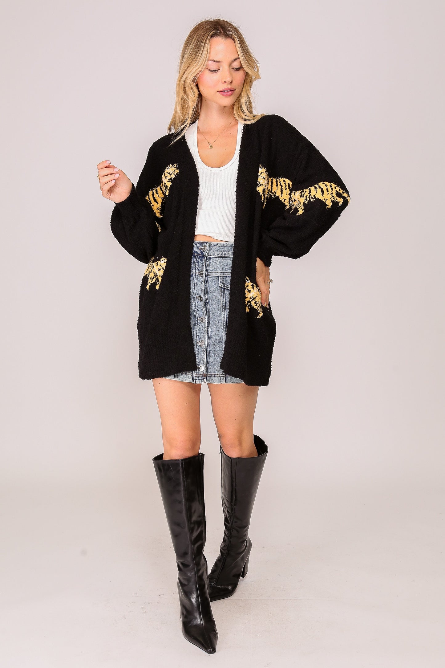 Purrrfect Cardigan