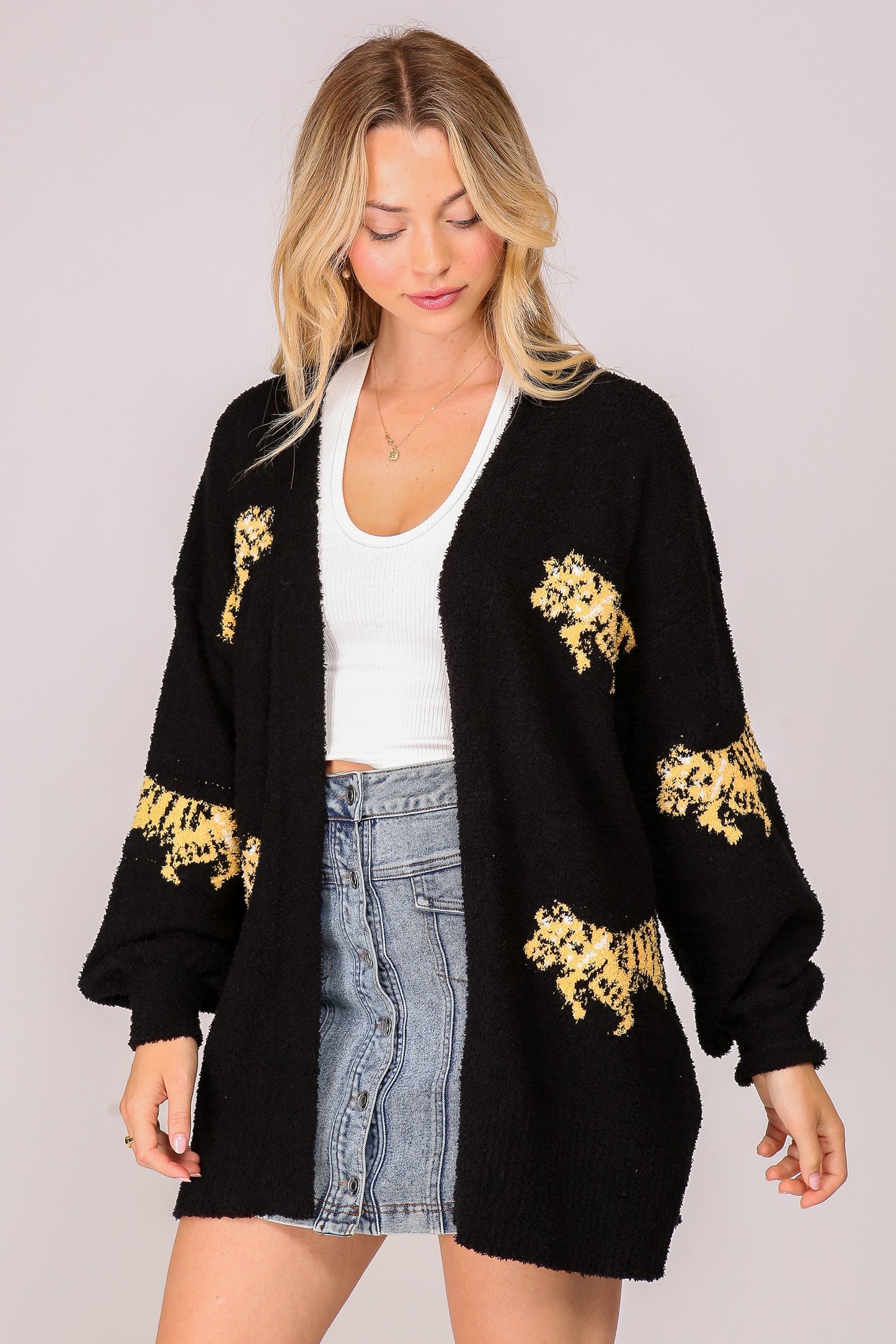 Purrrfect Cardigan