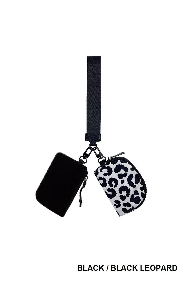 Dual Pouch Wristlet