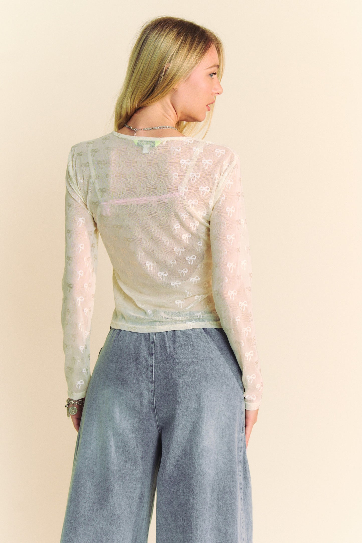 Ribbons and Lace Layering Top