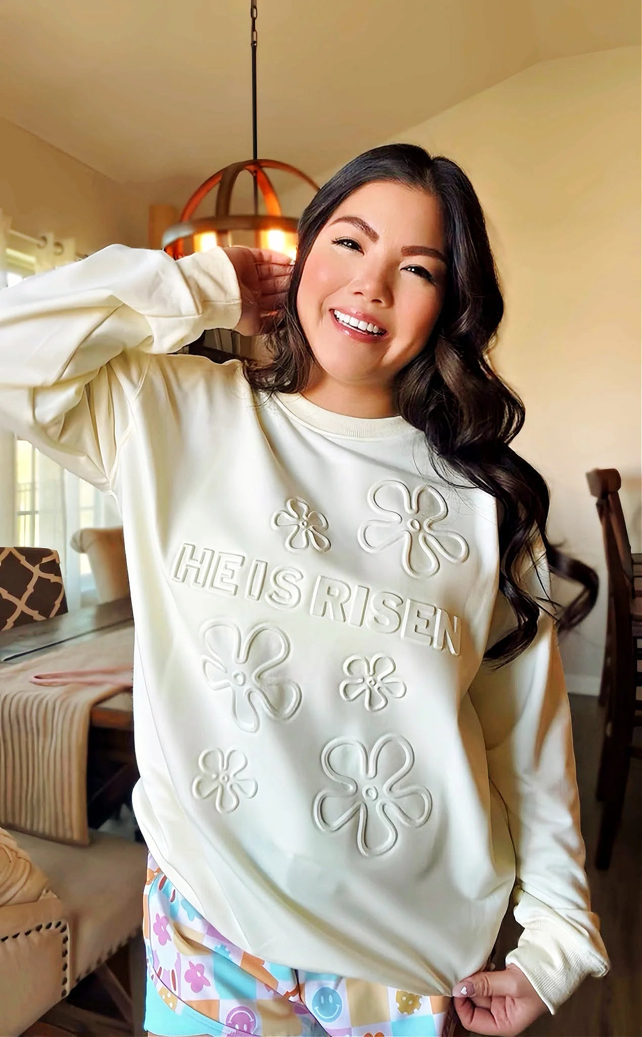He Is Risen Crewneck