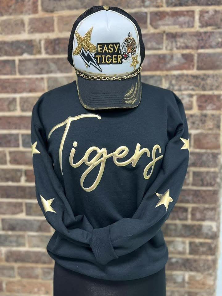 Tiger Puff Crewneck