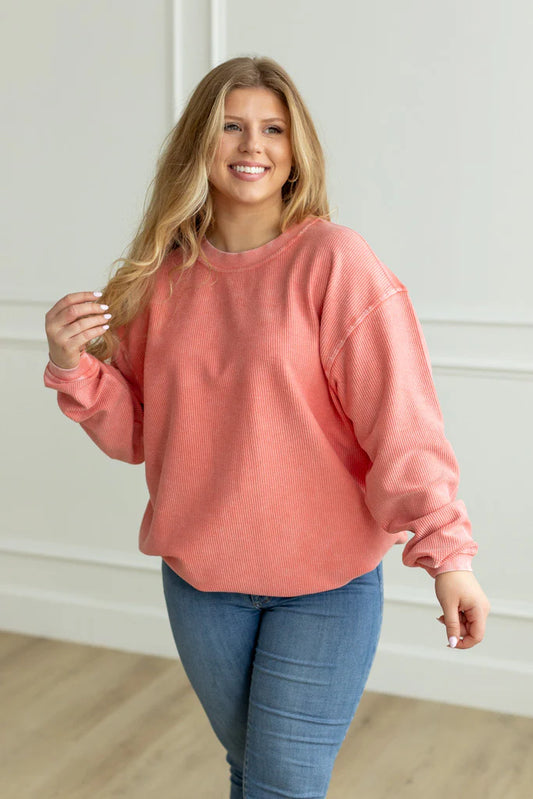 Dewberry Essential Corded Crew