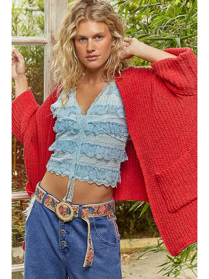 Red Cardi
