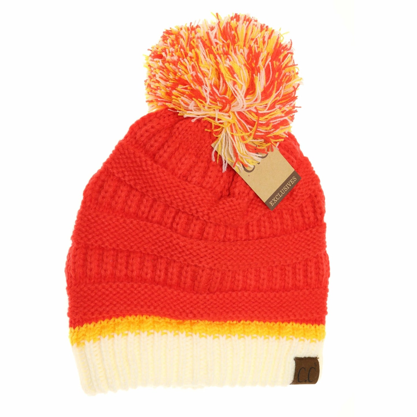 Red & Yellow CC Beanie