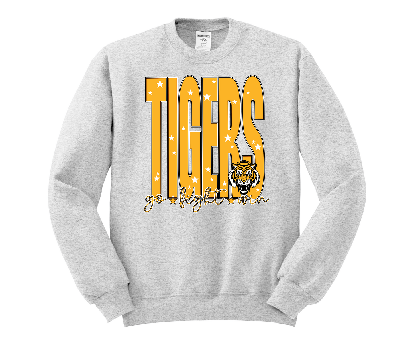 Tigers Go Fight Win Crewneck