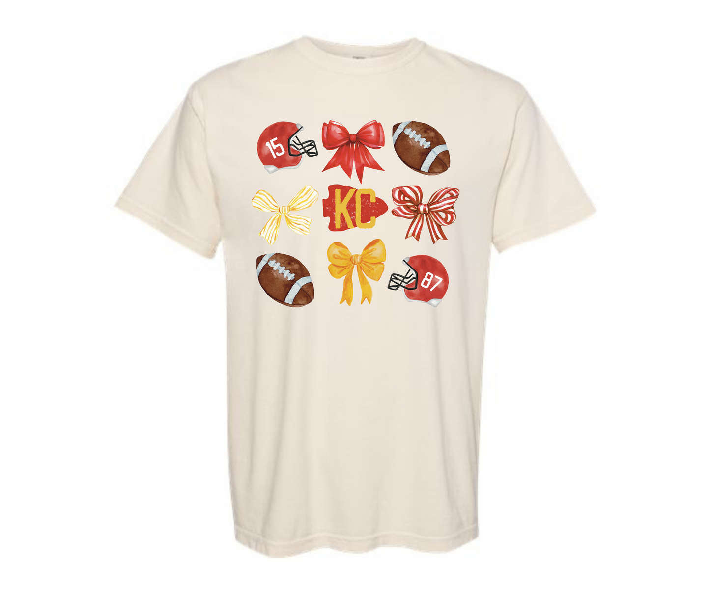 KC Bow Comfort Colors Tee