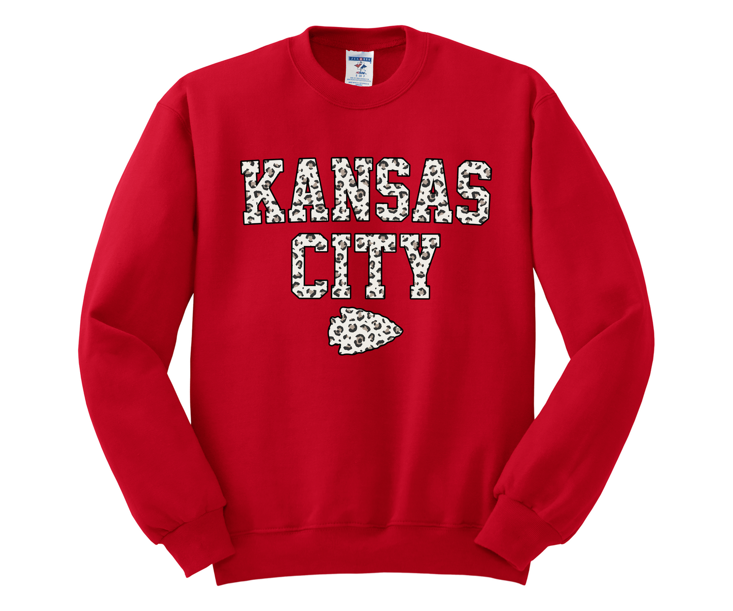 KC Leopard Print Crewneck