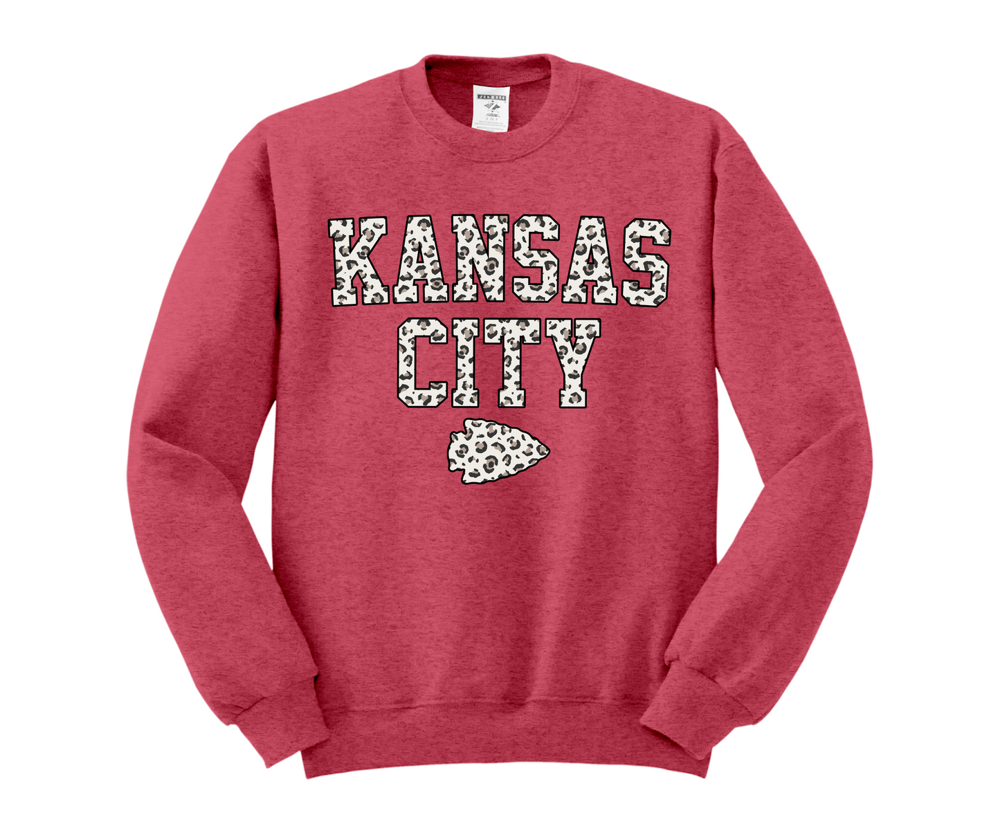 KC Leopard Print Crewneck