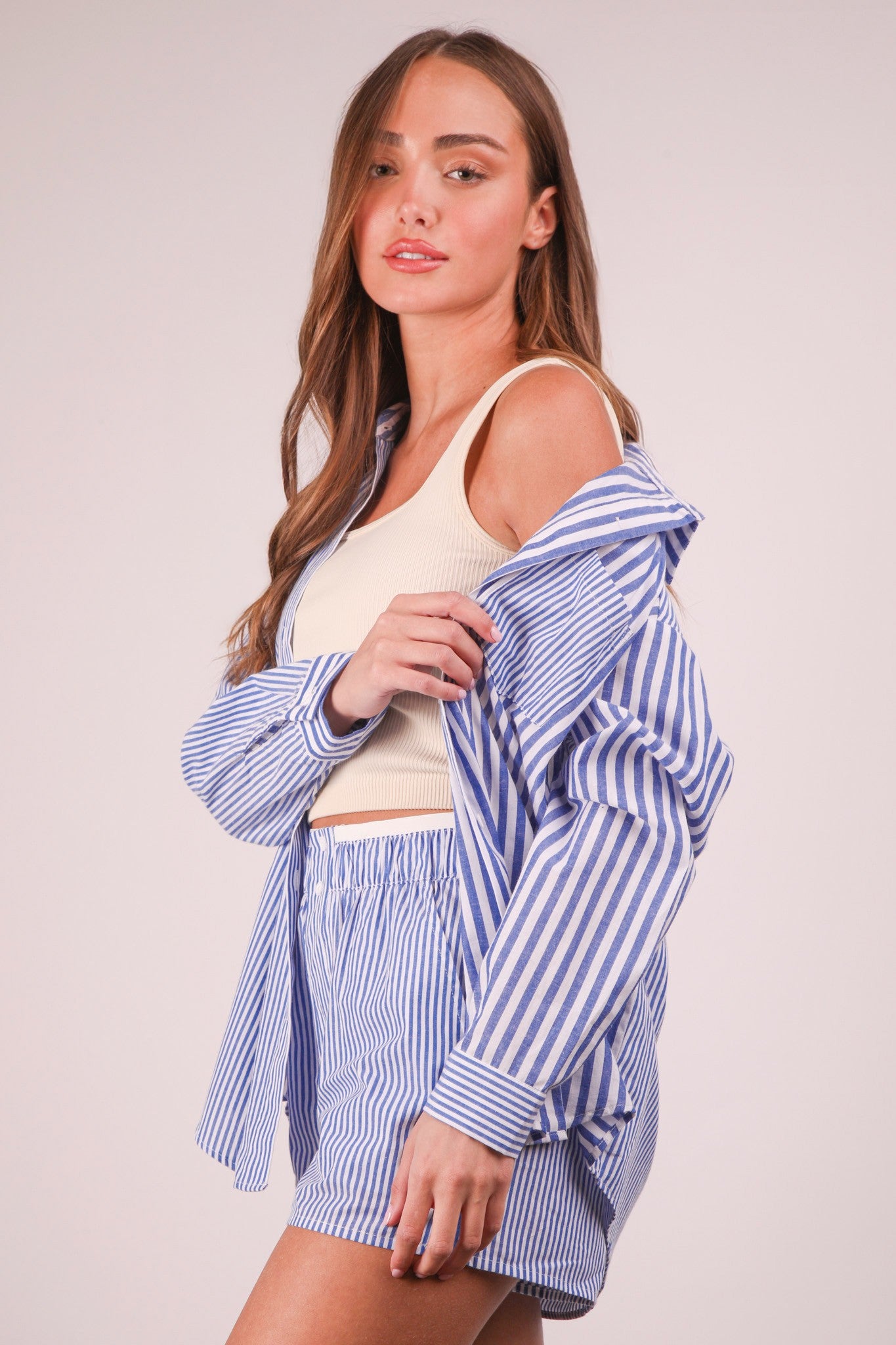 Striped Boxer Set