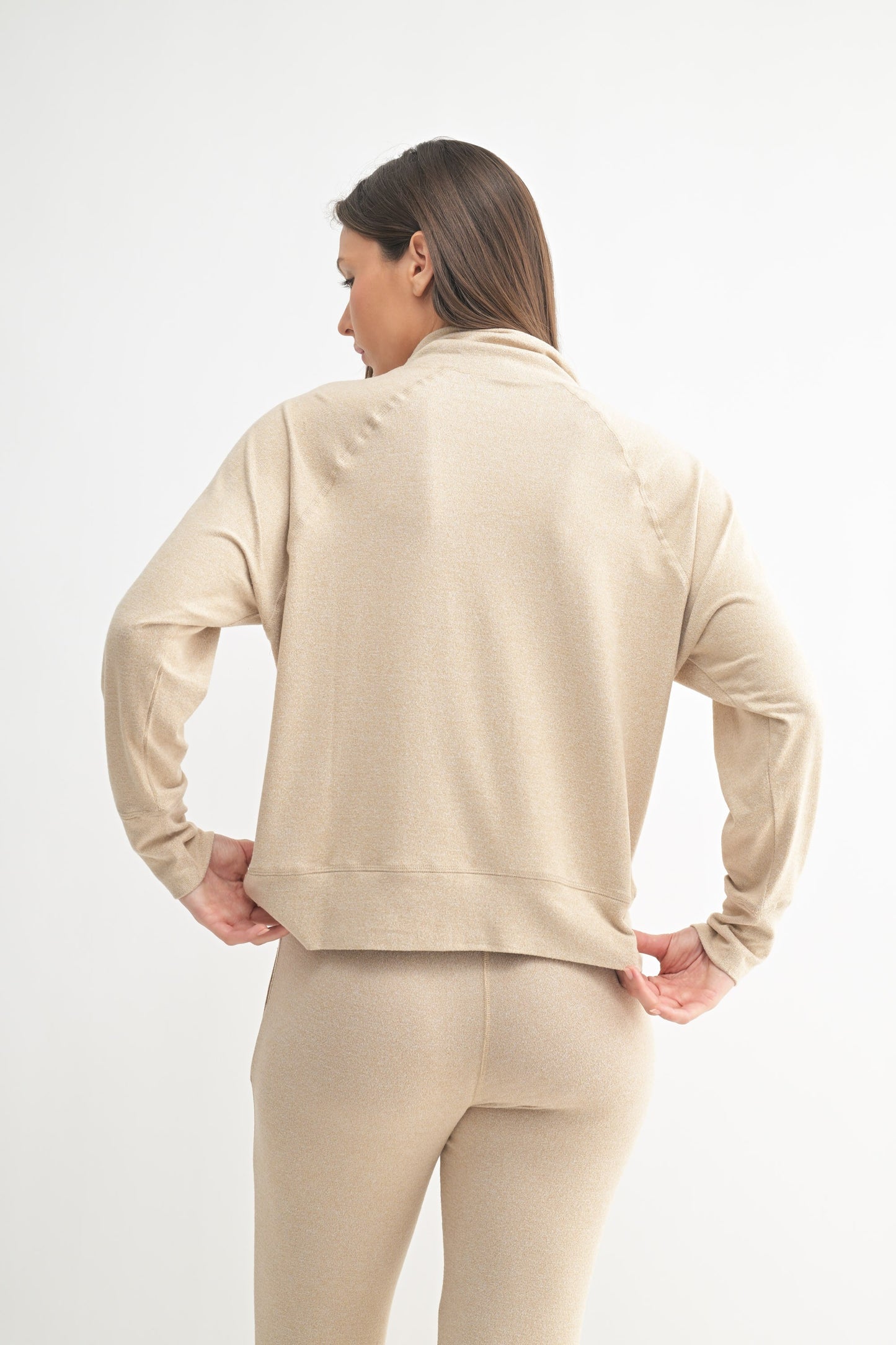 Hacci Cowl Neck Pullover