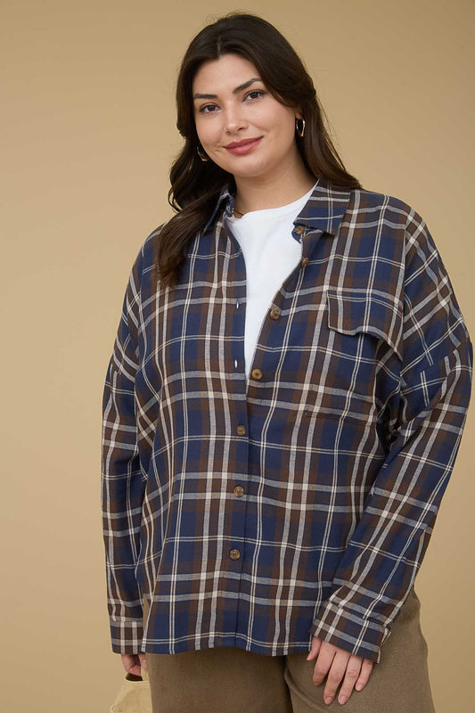 Plaid Button Down