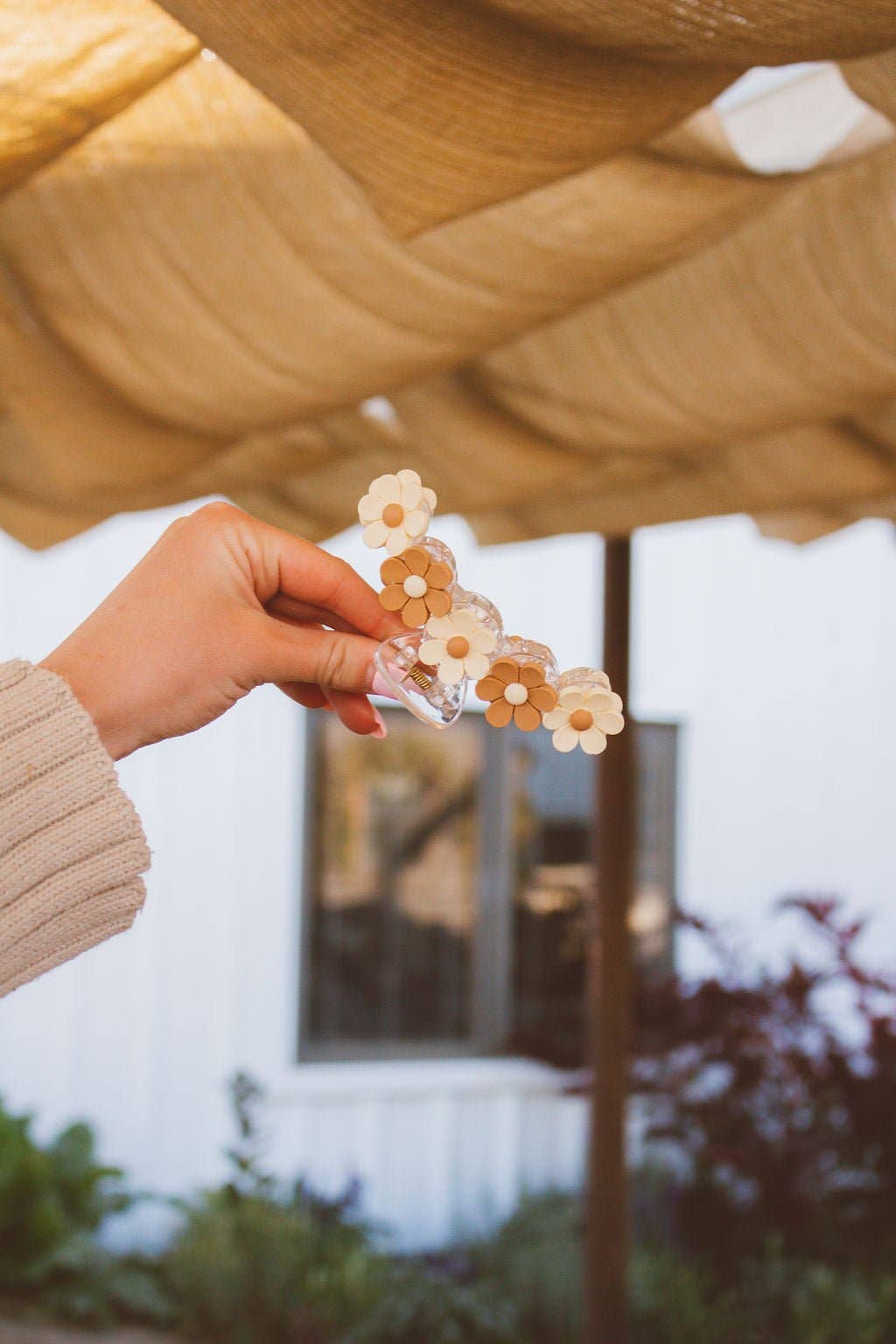 Fall Blossom Claw Clip