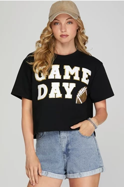 Patch Game Day Top