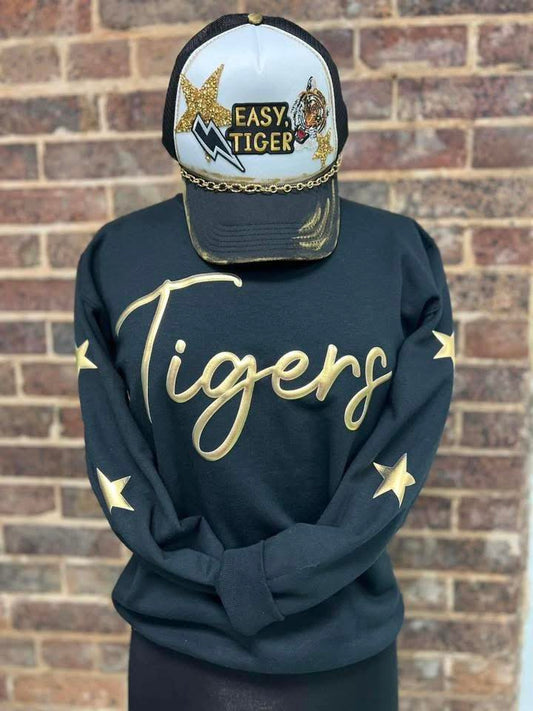 Tiger Puff Crewneck