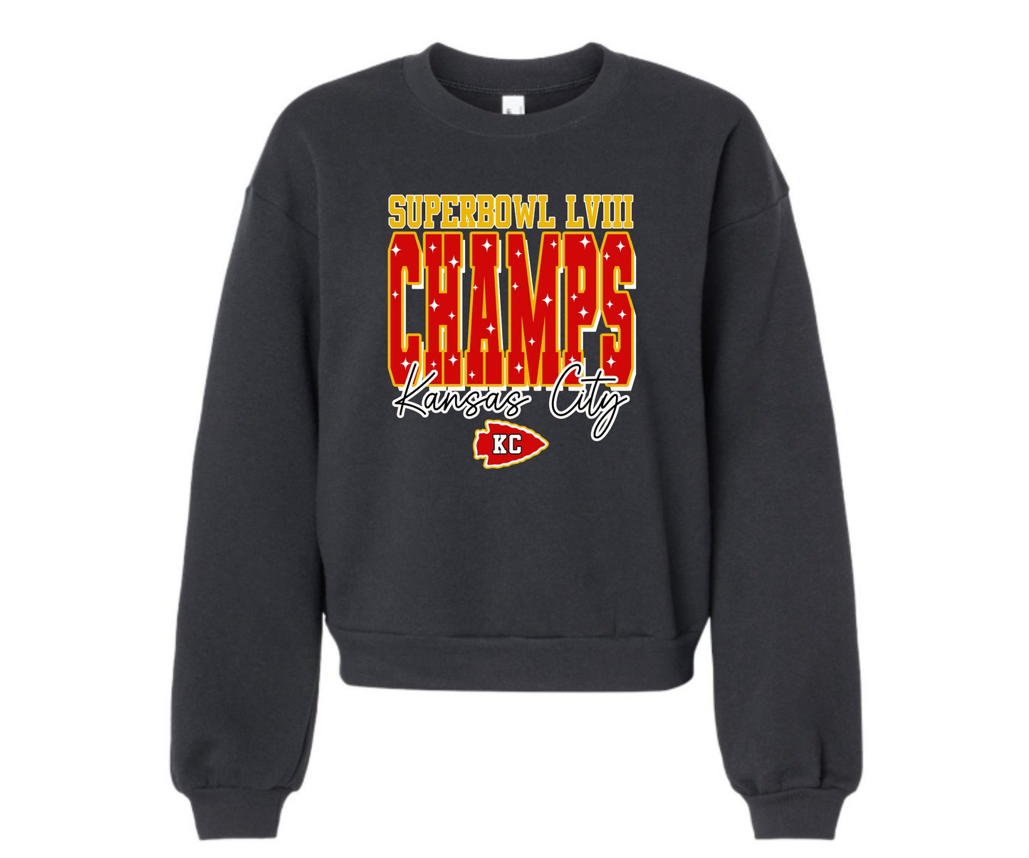 Champs Cropped Crewneck