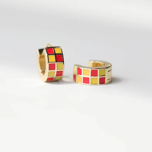 Red and Gold Huggies