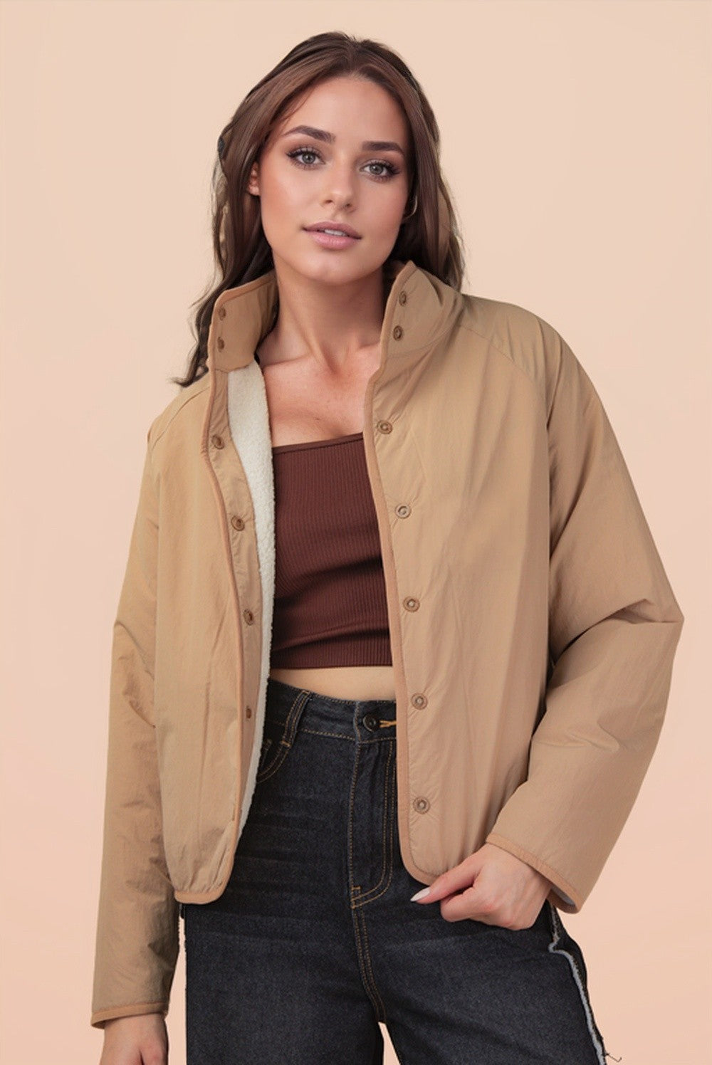 Reversible Sherpa Jacket