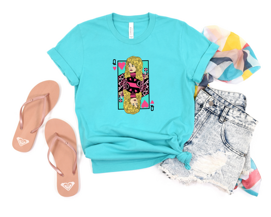Colorful Queen Dolly Tee